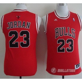 Maillot Enfant de Jordan Chicago Bulls #23 Rouge