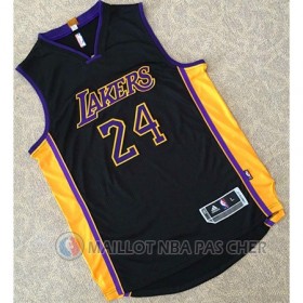Maillot NBA Authentique Los Angeles Lakers Noir