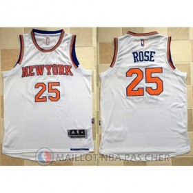 Maillot Authentique New York Knicks Blanc