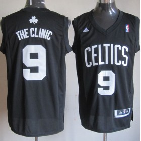 Maillot The Clinic Boston Celtics #9 Noir