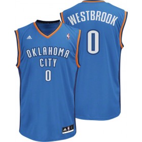 Maillot Bleu Westbrook Oklahoma City Thunder Revolution 30
