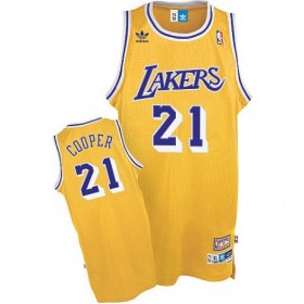 Maillot Retro 2016-17 Lakers Cooper 21 Jaune