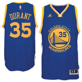 Maillot Authentic Manche Courte Warriors 35 Bleu