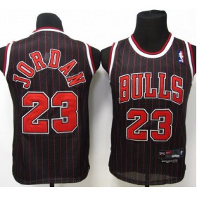 Maillot retro Enfant de Jordan Chicago Bulls #23 Noir