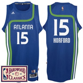 Maillot Retro Hawks Horford 15 Bleu