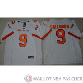 Maillot NCAA Wayne Gallman II Blanc 2016