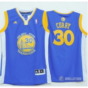 Maillot Enfant Curry Golden State Warriors  Bleue