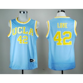 Maillot Love UCLA Bruins #42 Bleu